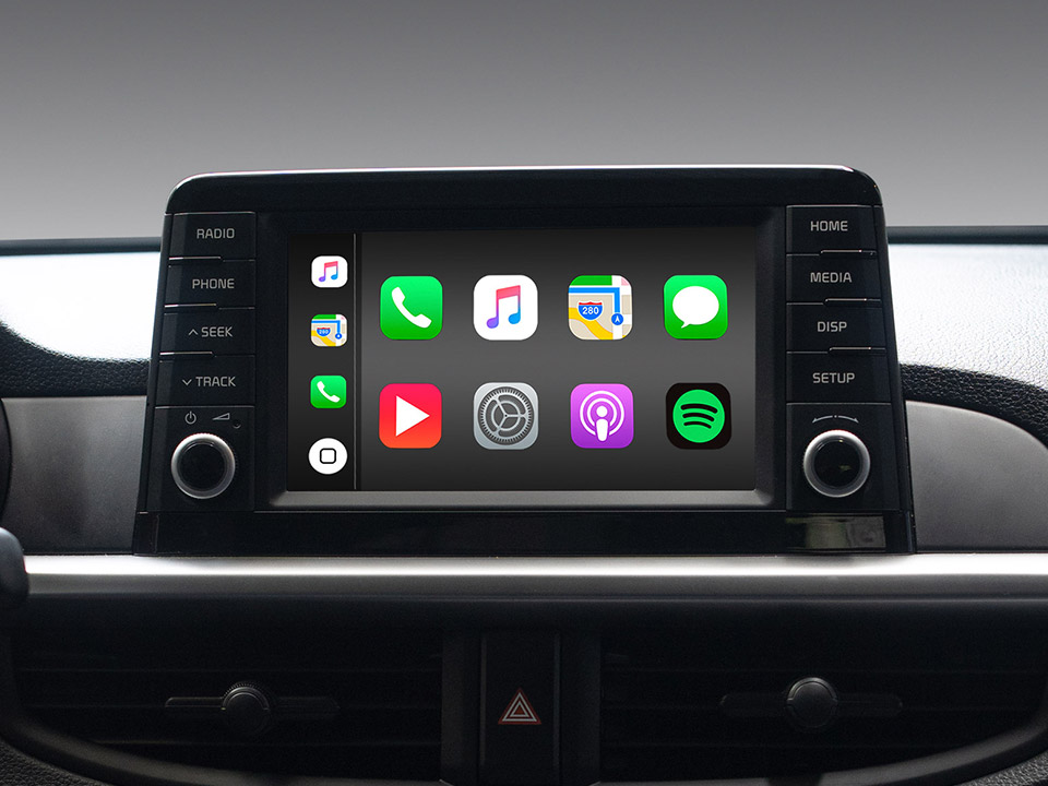 7-inch Infotainment with Apple CarPlay and Android Auto